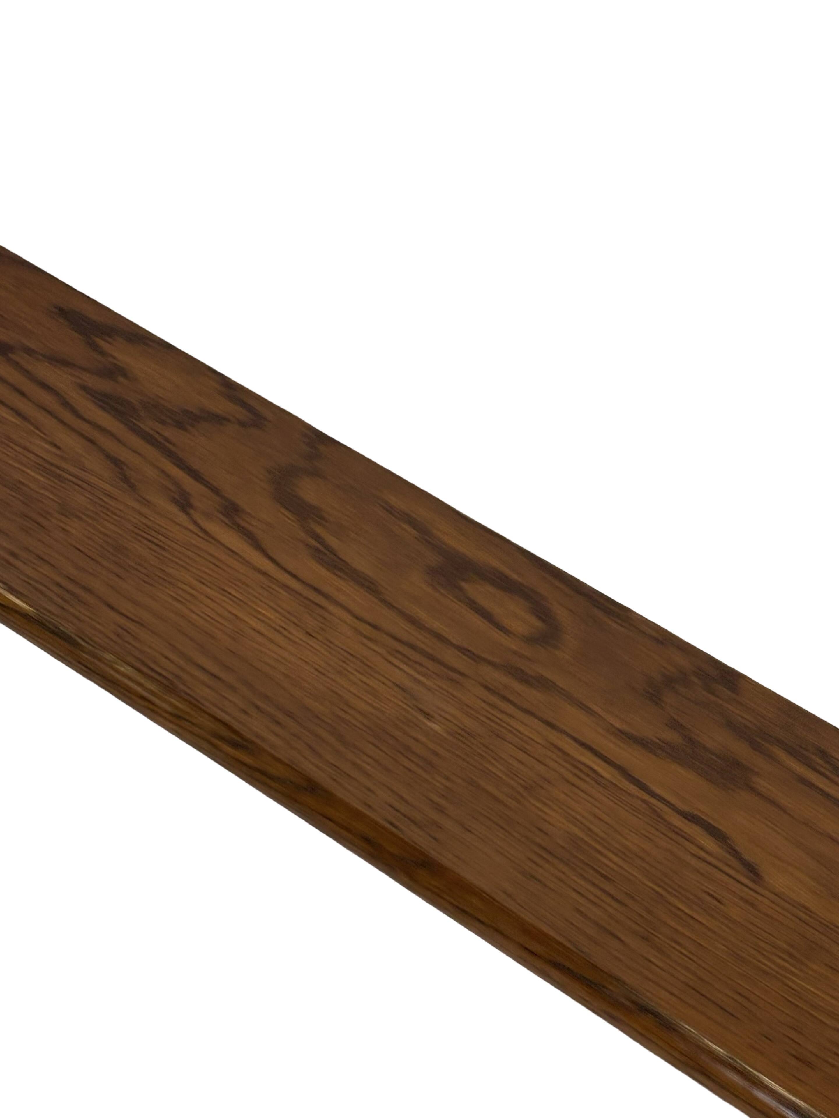 Vintage book shelf wall rack 1970s wood minimalist design