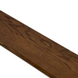 Vintage book shelf wall rack 1970s wood minimalist design