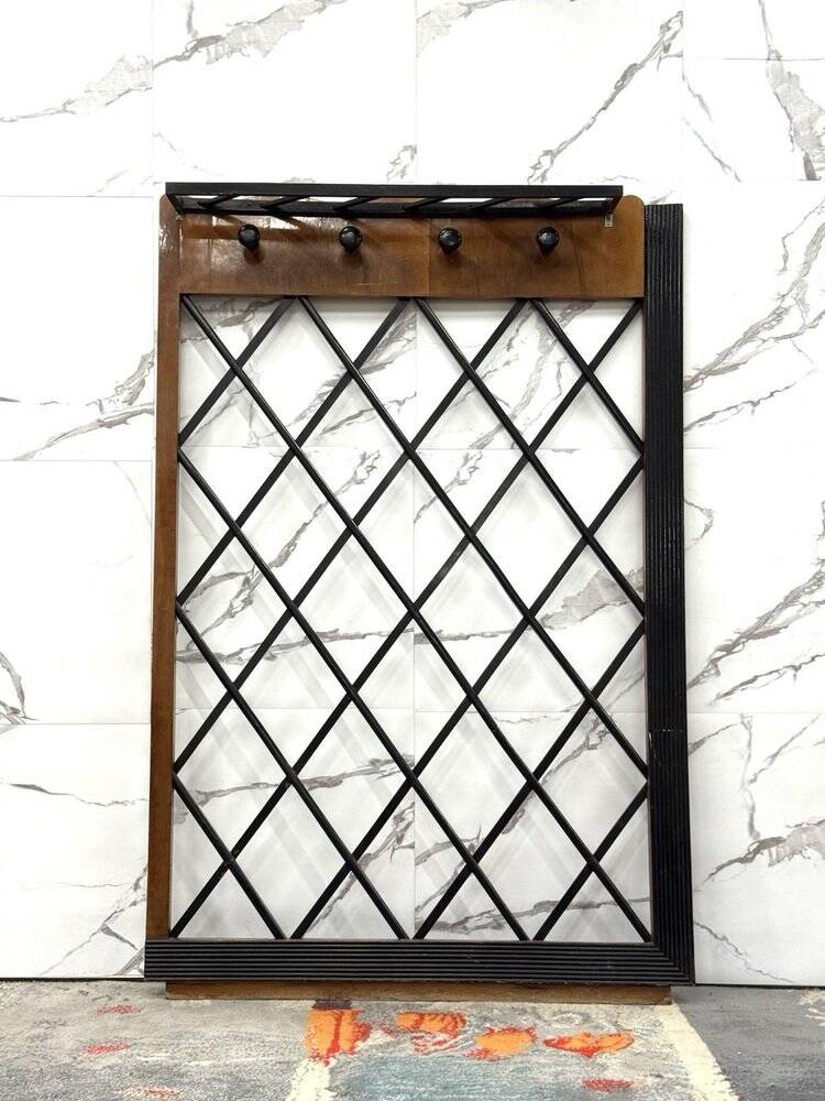 Porte-manteau mural de style Paolo Buffa, années 1950