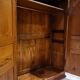 Wardrobe in solid wood