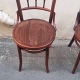 Paire de chaises bistrot