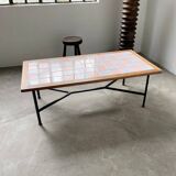 50s tiled coffee table
