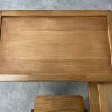 Trama folding pine children's desk, desk