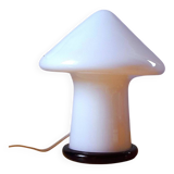 Lampe champignon en verre soufflé de Murano, 1980.
