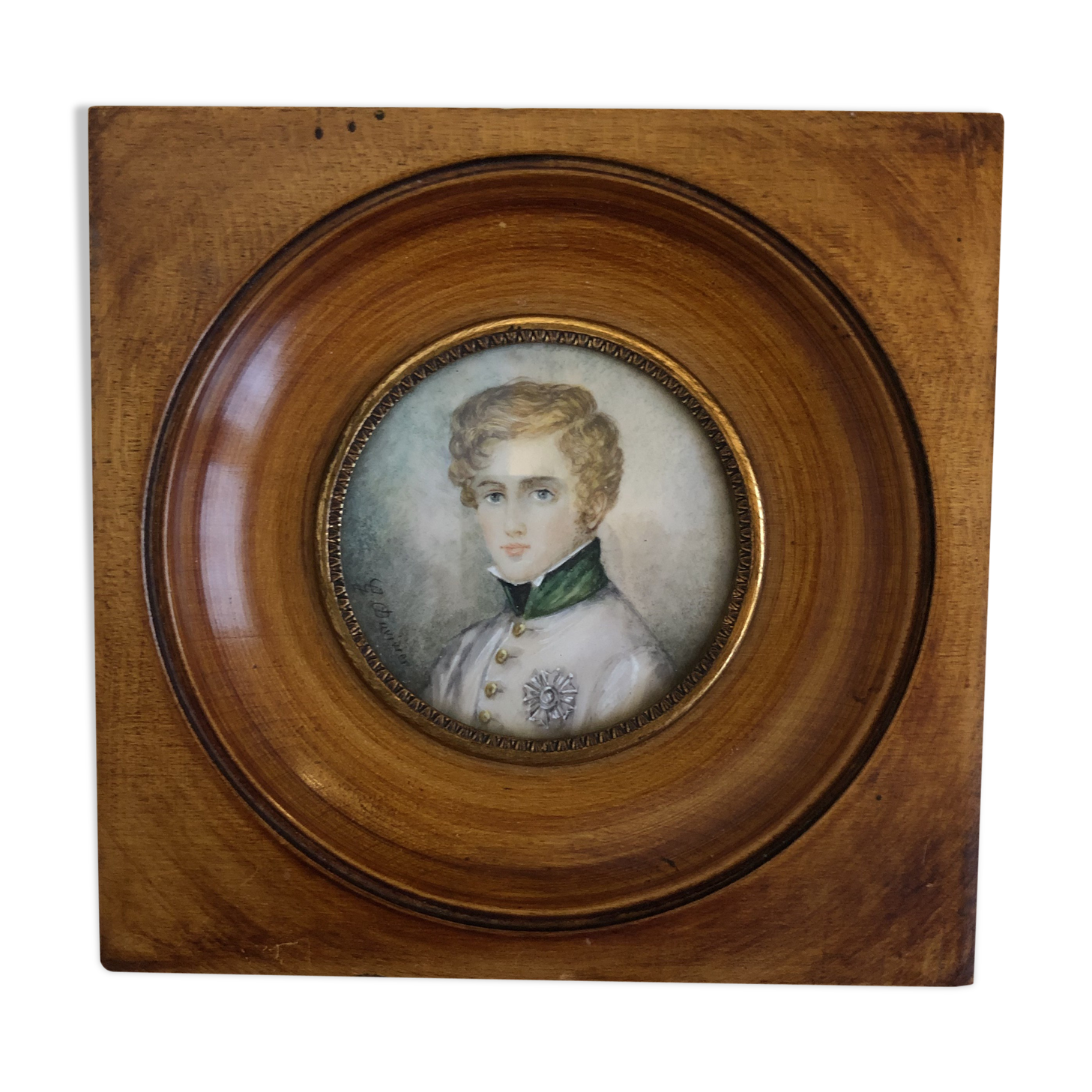 Miniature portrait of L'Aiglon