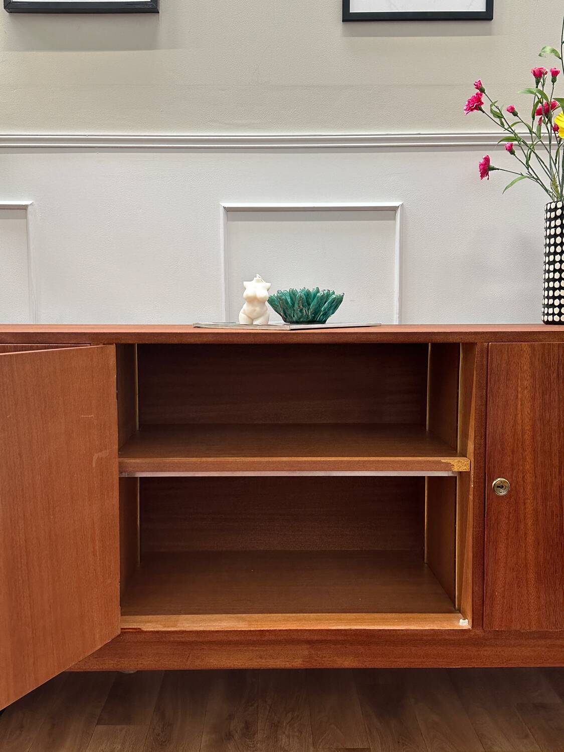 Vintage Scandinavian style sideboard