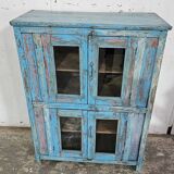 Ancien vaisselier en teck birman