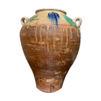 Terracotta pot jar