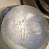 Vase blown to the cane