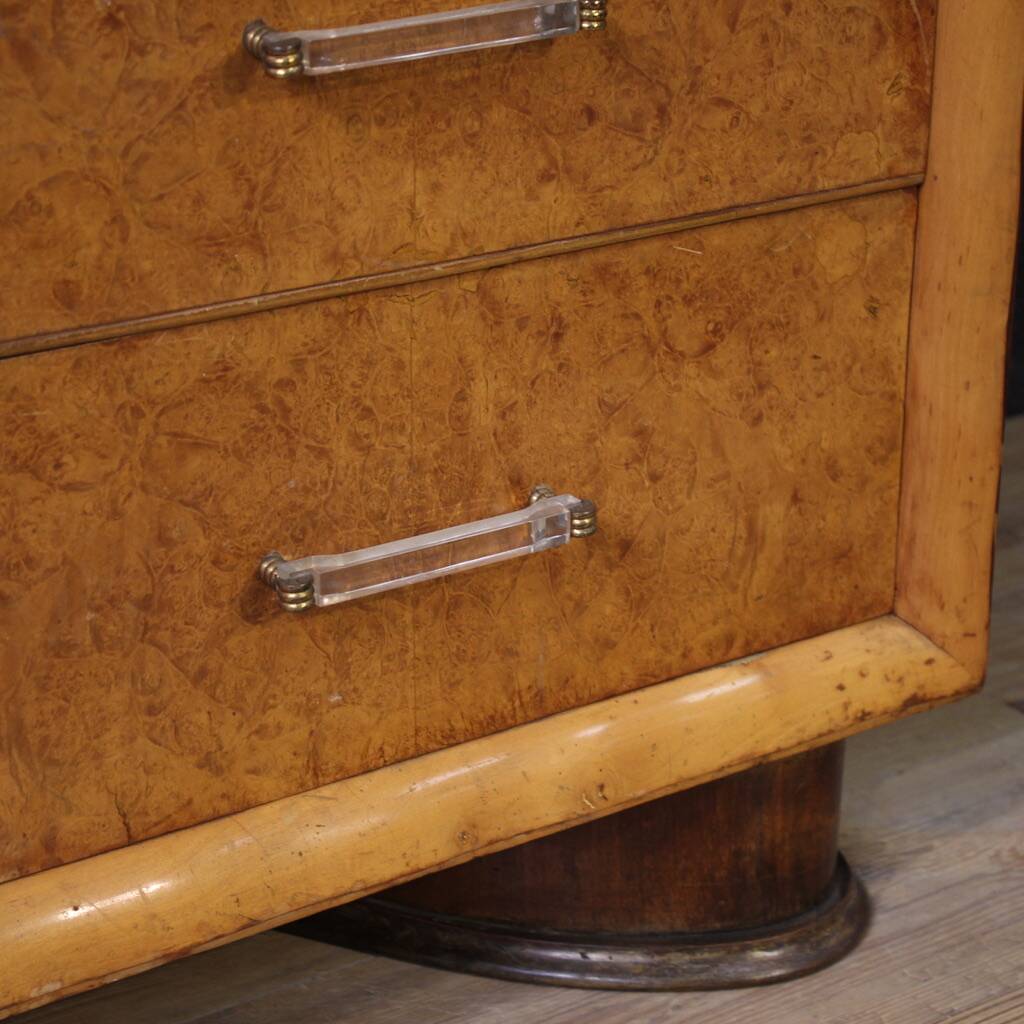 Italian design chest of drawers from the 70s