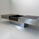 Table basse bar extensible Cidue par Willy Rizzo – Italie, 1970