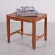 Danish beech wood sidetable / stool, 1960s