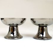 Alfra Italy design Carlo Alessi set 6 ice cream cups years 40