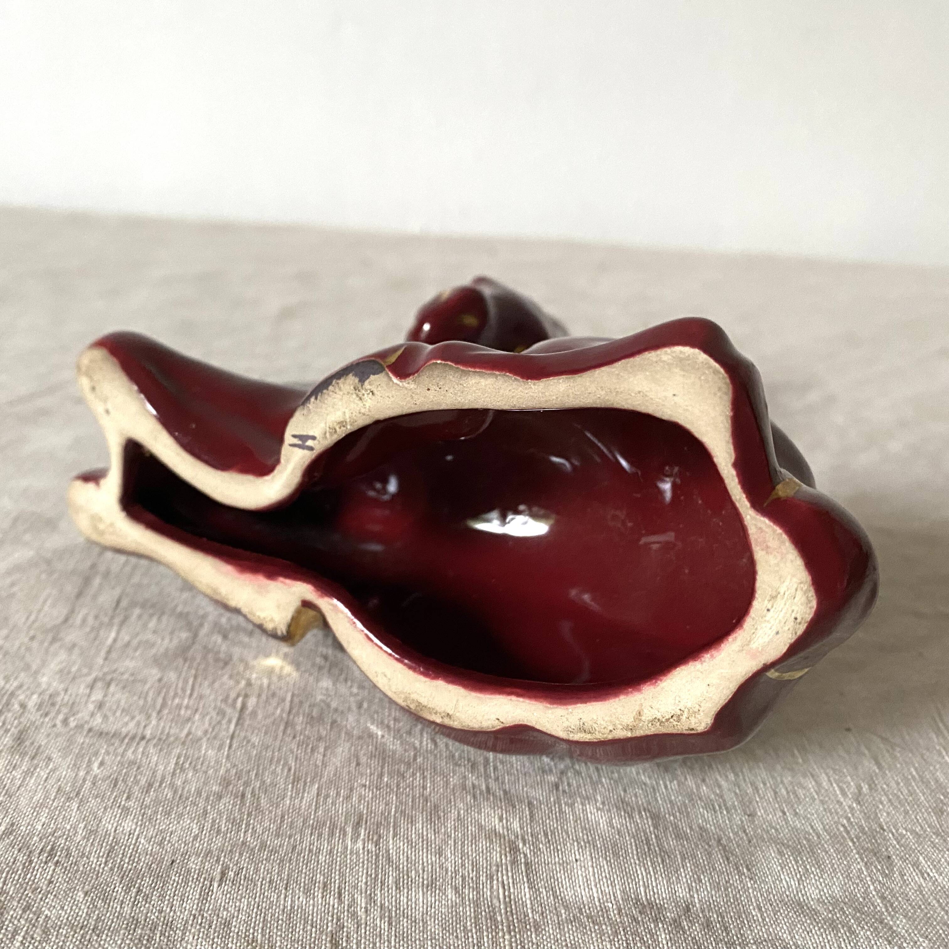 Gazelle en céramique , années 30-40