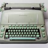 Typewriter Hermès Ambassador green 1962