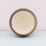 Vintage brown ceramic vase