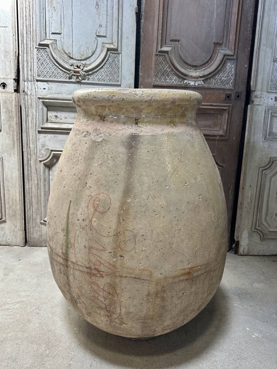 19th-century terracotta jar