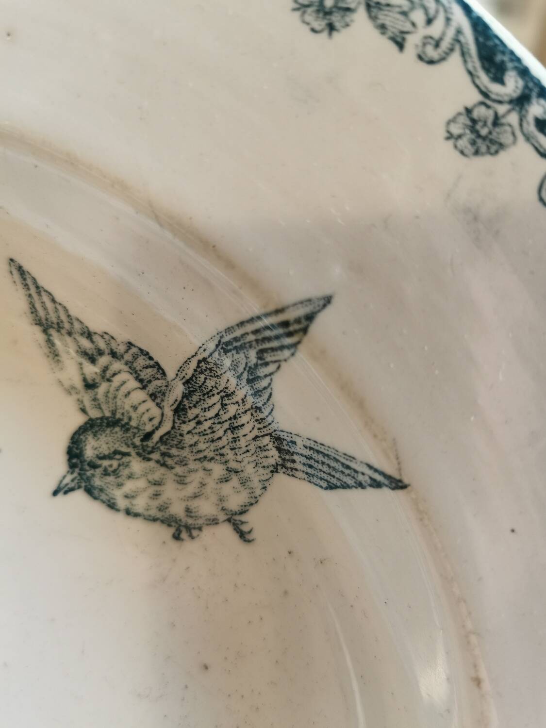 Deep plate Terre de fer Bengali