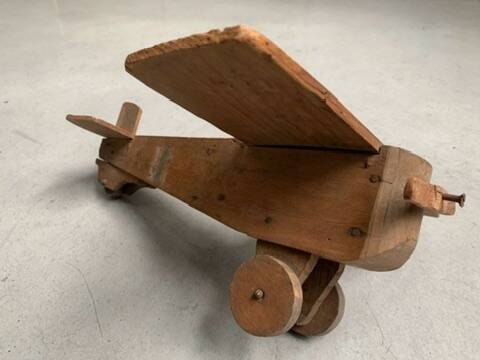 Vintage wooden aircraft