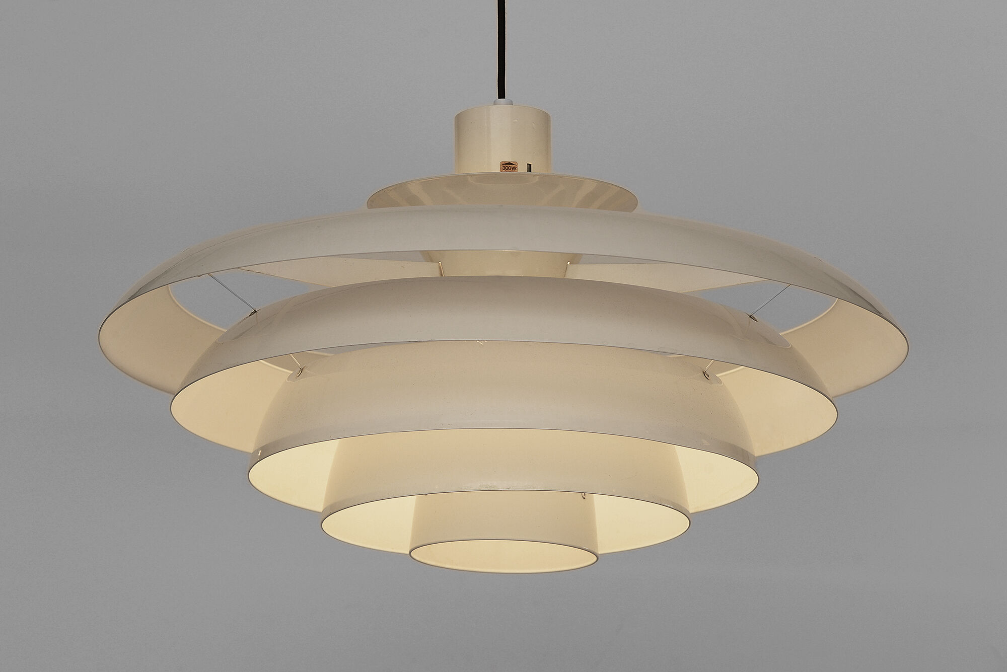 Space age XL pendant light by Fagerhults belysning. Sweden 1970s