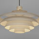 Space age XL pendant light by Fagerhults belysning. Sweden 1970s