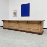 Comptoir chêne et pin XXL 350cm