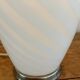 Lampe de table vintage design en verre de Murano