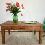 Table basse vintage en bois