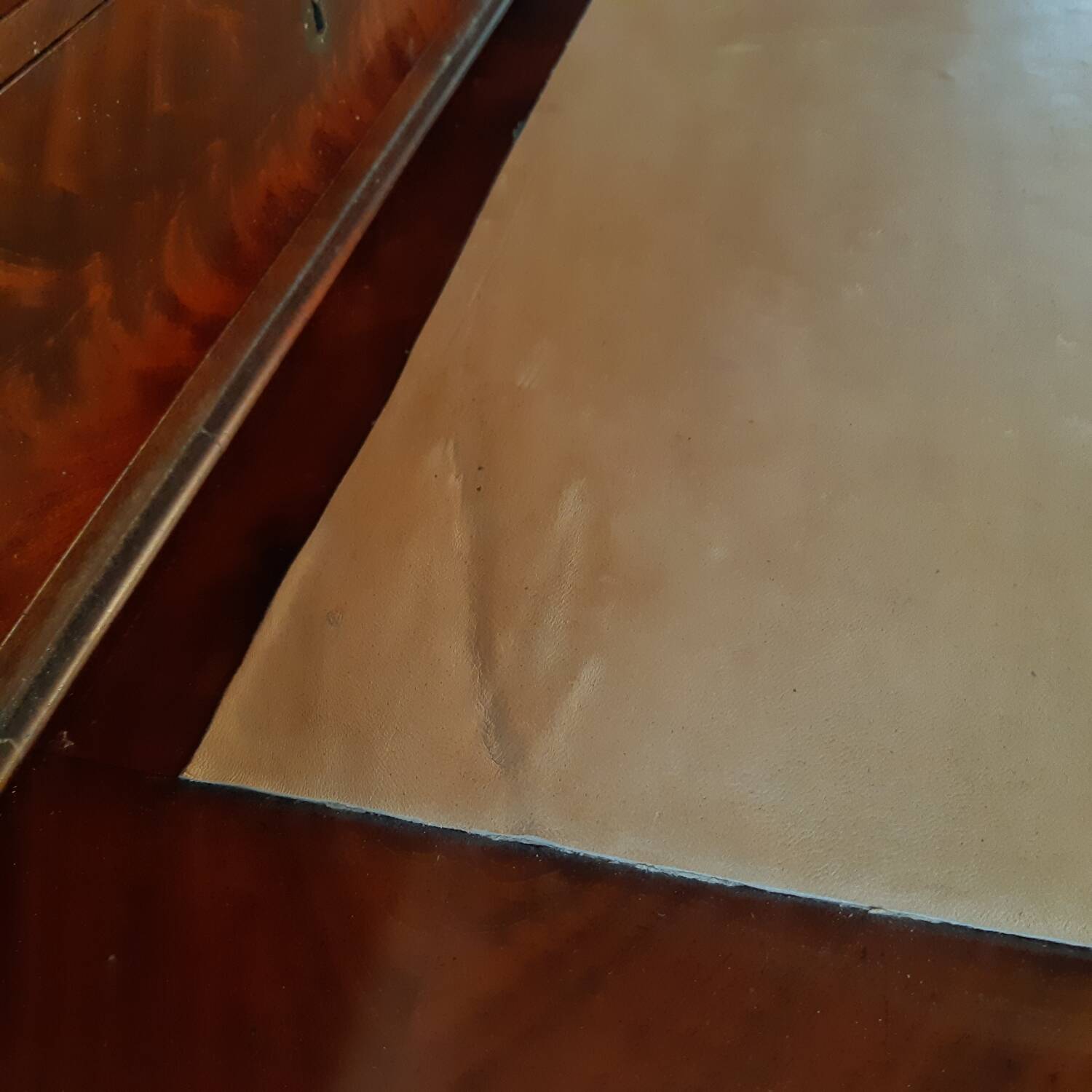 Louis Philippe mahogany stepped desk