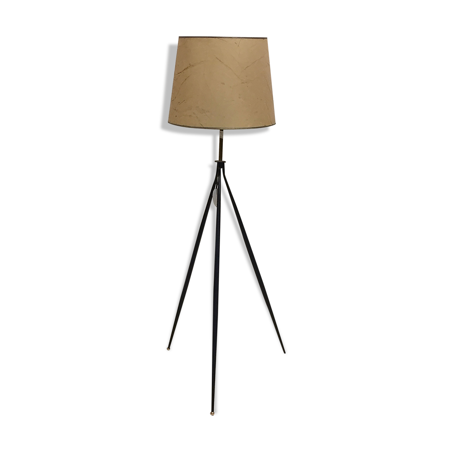 Modernist tripod floor lamp