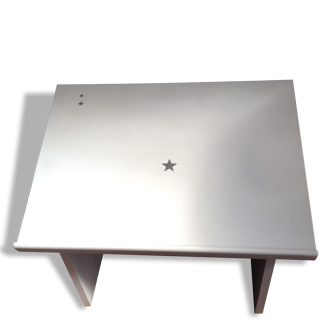 Gray Patinated Bench Lectern