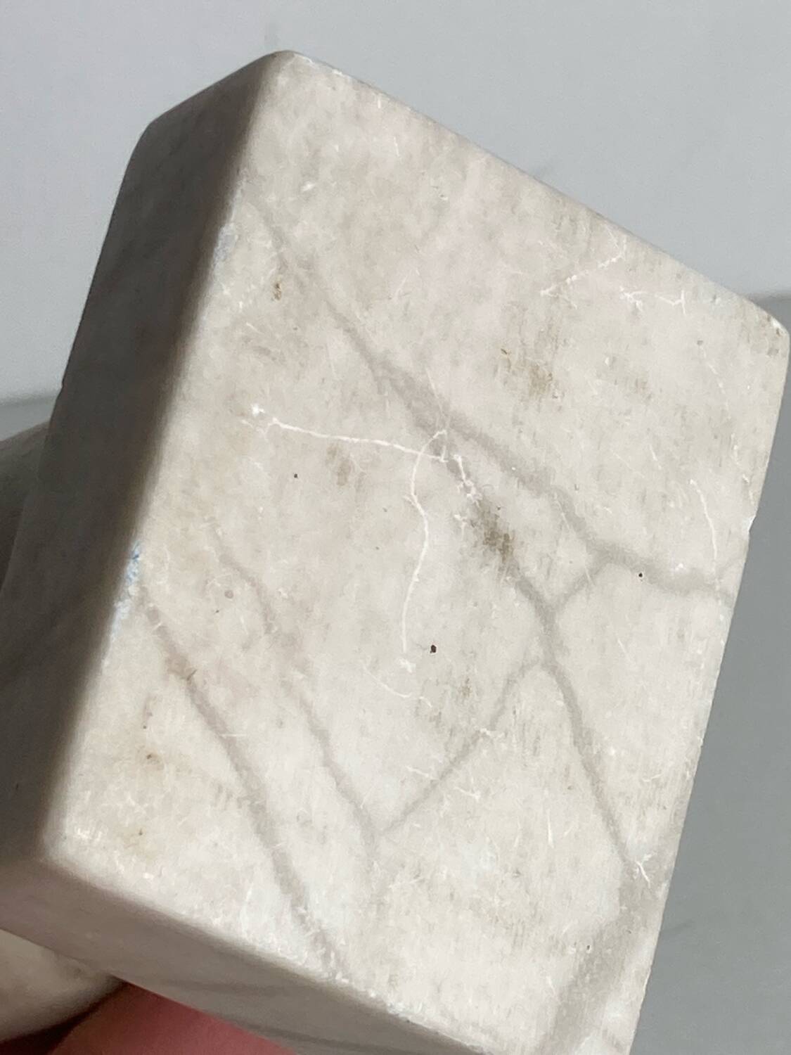 Greek marble idol statue