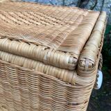 Vintage wicker chest