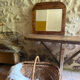 Small bevelled mirror