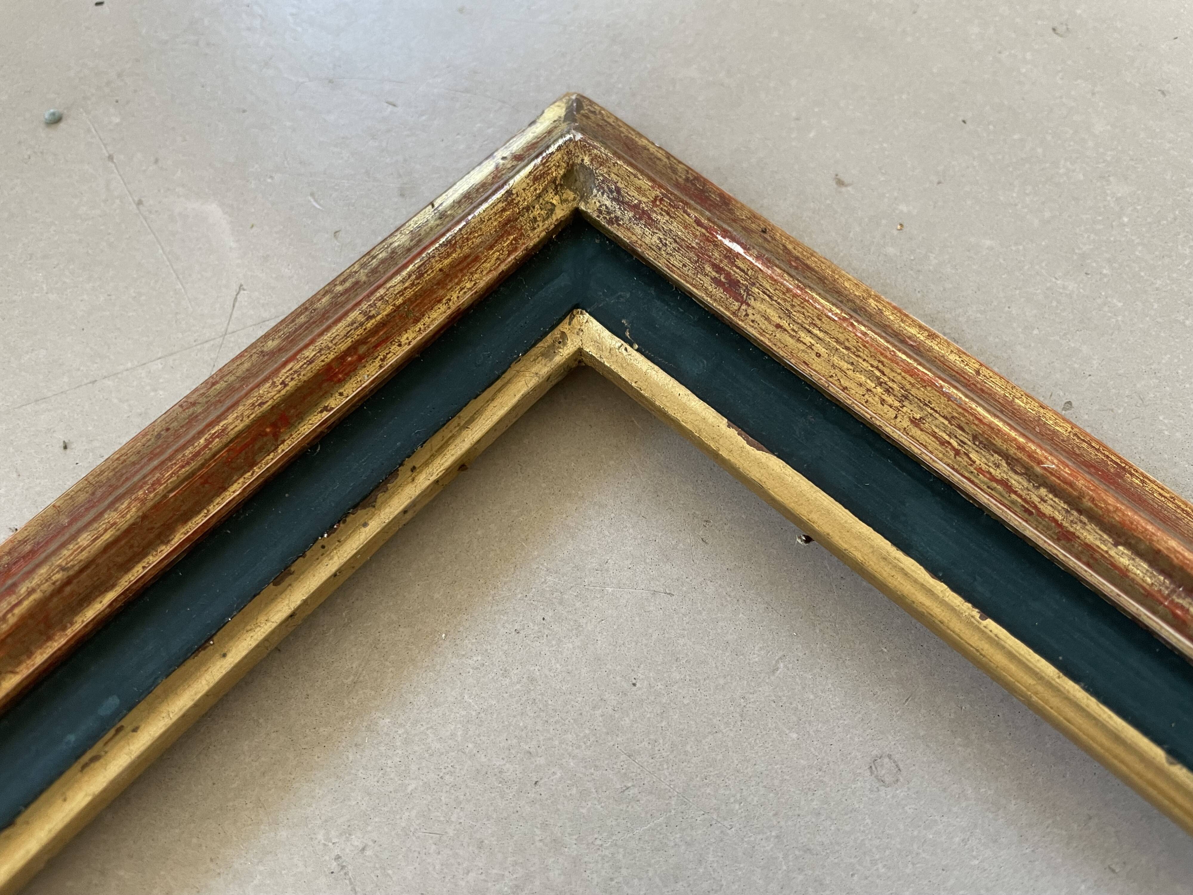 Old golden frame 37x28cm
