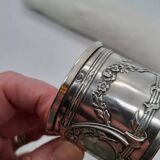 Antique Silver Napkin Ring Hallmarked Minerva Goldsmith Louis Coignet