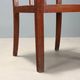 Pair of antique Art Deco armchairs in oak, Italy, 20th century