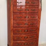 Semainier in marquetry