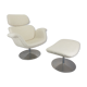 Big Tulip Chair and Ottoman by Pierre Paulin for Artifort, 1980s