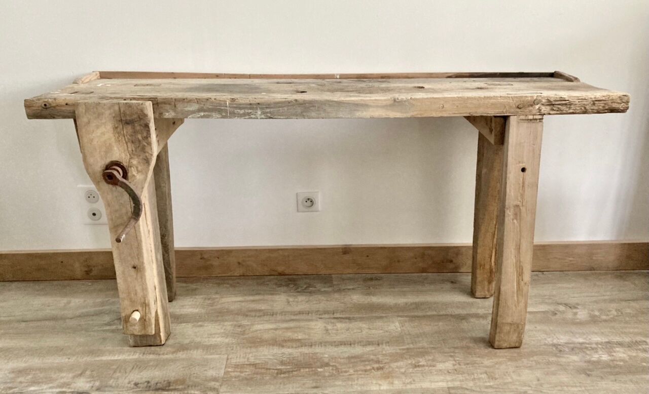 Authentic old workbench