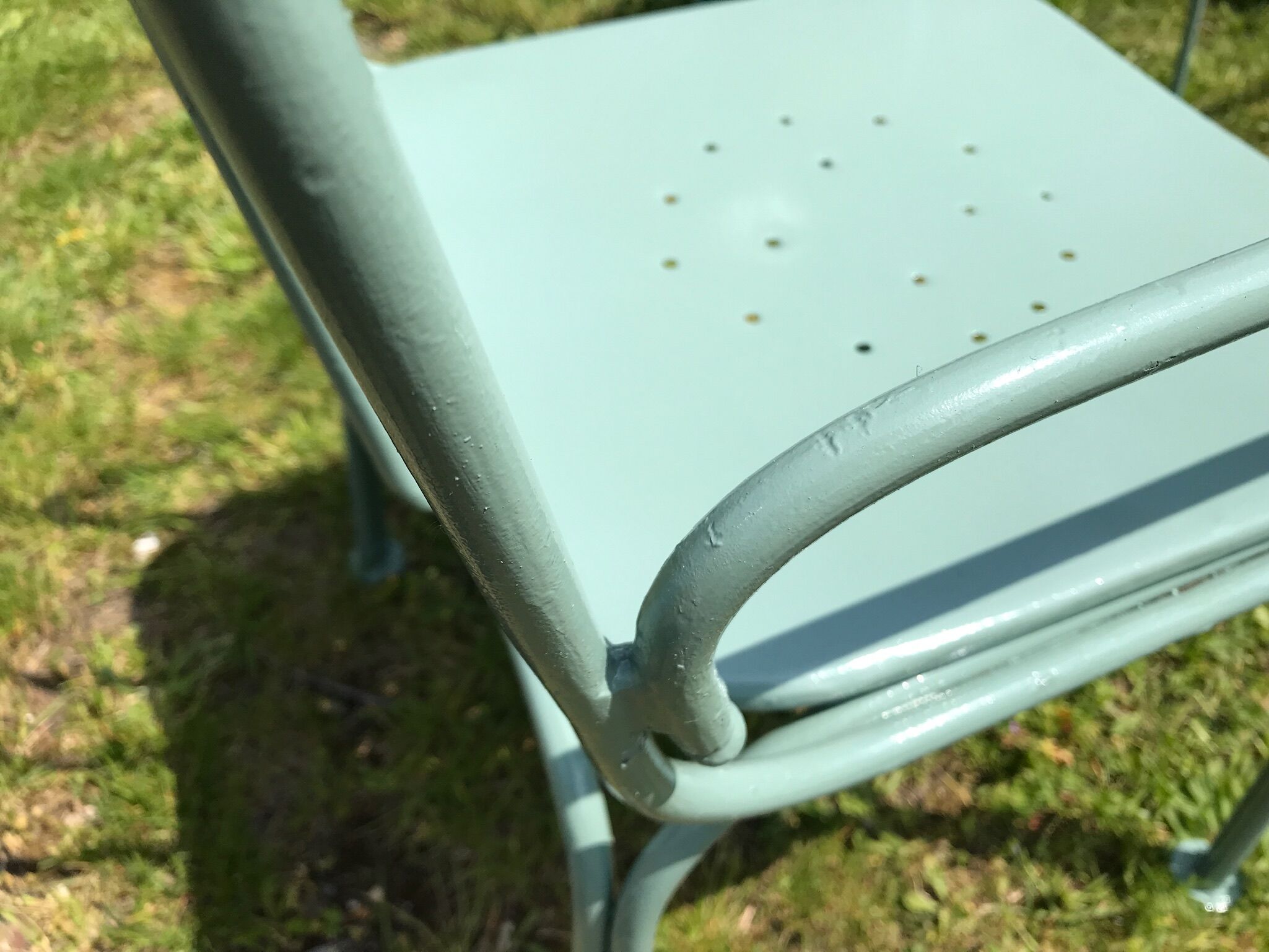 pair of vintage armchairs Jardin du Luxembourg