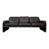 Vintage DS-61 leather 3-seater sofa by de Sede
