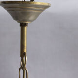 Golden metal lantern