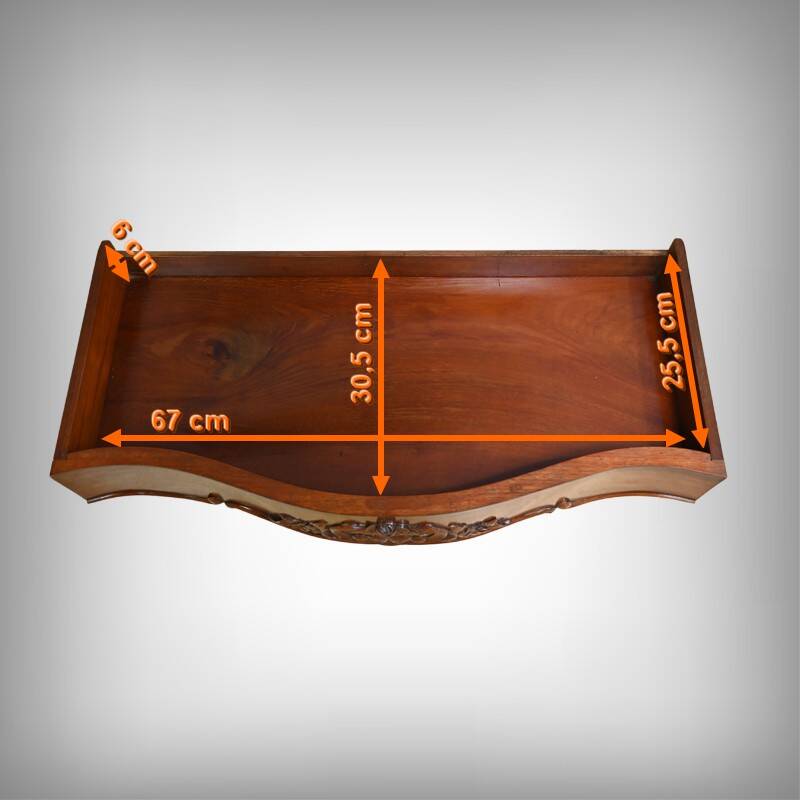 Mahogany Console, Napoleon III Period – Part 2 of the 19th Century