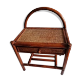Rattan bedside table