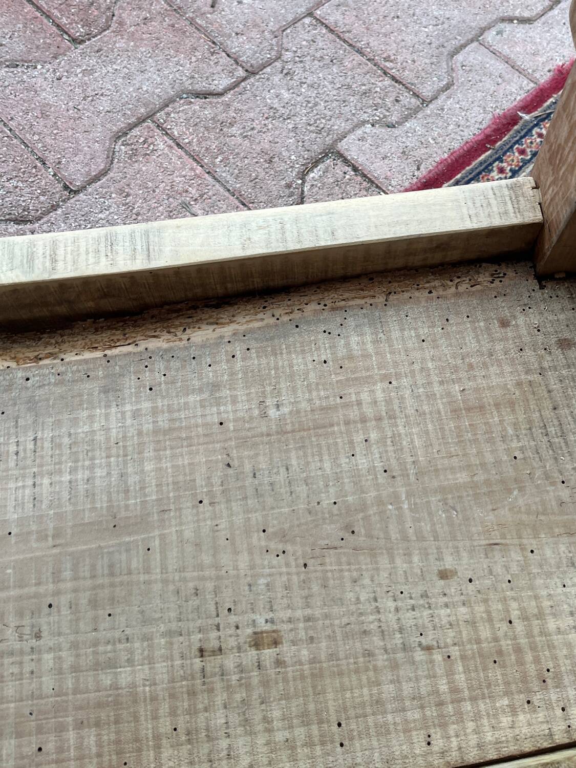 Oak workbench
