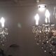 Pair of vintage italian chandeliers