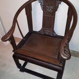 Fauteuil Chinois Quanyi En Jichimu, Chine Dynastie Qing
