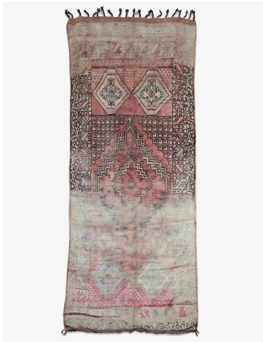 Vintage Berber Rug - 435 x 175 cm