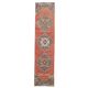 Couloir oriental turc vintage des années 1970, noué à la main, 83x352.